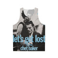 Chet Baker "Let's Get Lost" Unisex Jazz Music Tank Top