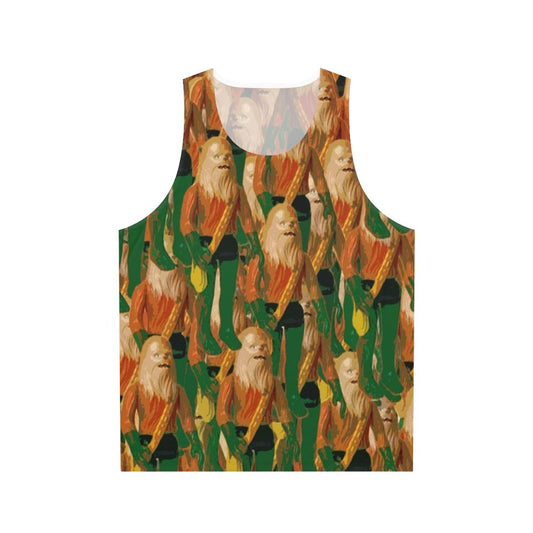 Chewbaquaman collage unisex tank top