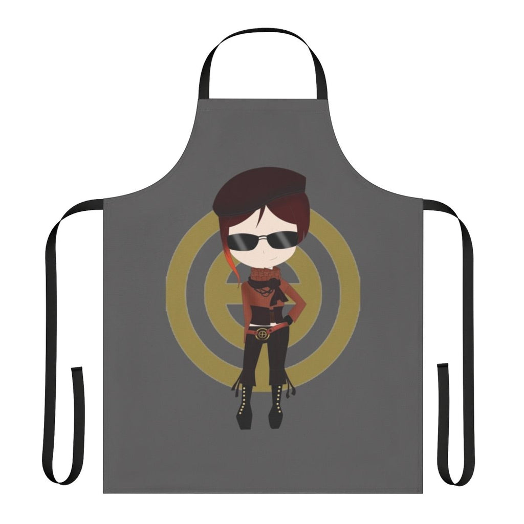 Chibi Coco inspired anime-style apron with cute and kawaii design