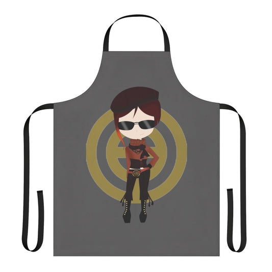 Chibi Coco inspired anime-style apron with cute and kawaii design