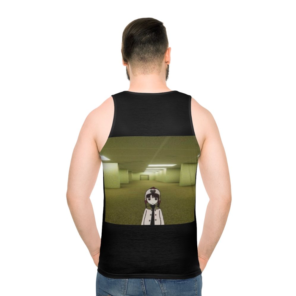Chibi Lain Liminal Hell Anime Unisex Tank Top