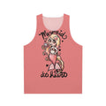 Chibi mermaid tank top with heart design