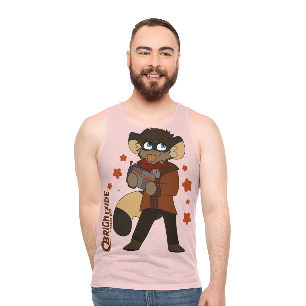Chibi Unisex Superhero Tank Top