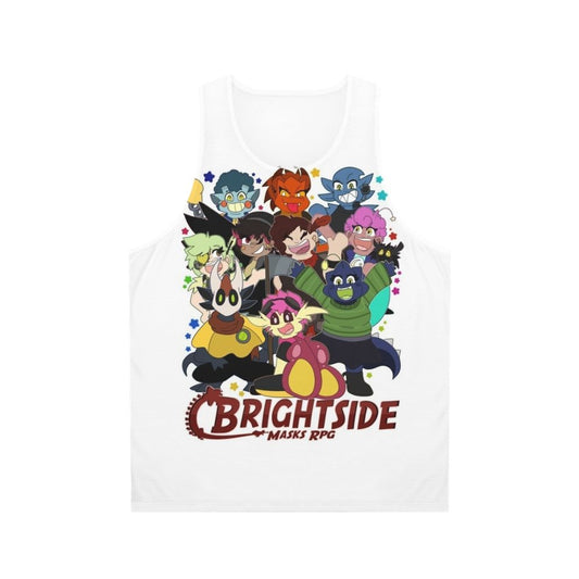 Bright and Colorful Chibi Unisex Tank Top