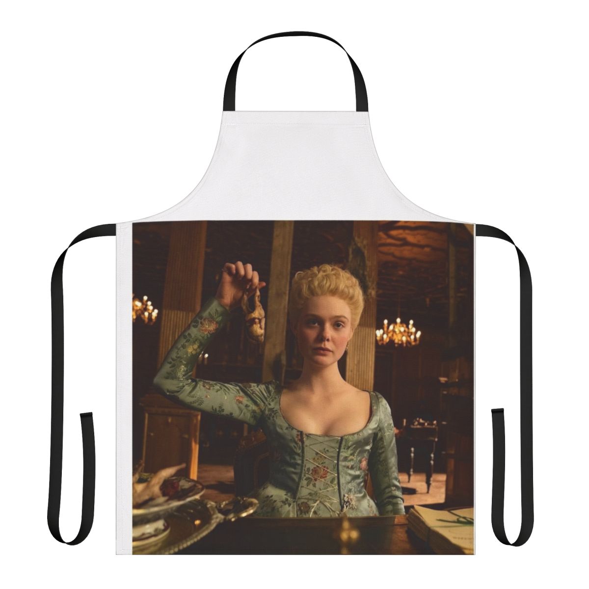 Hulu-Inspired Apron with Elegant Design