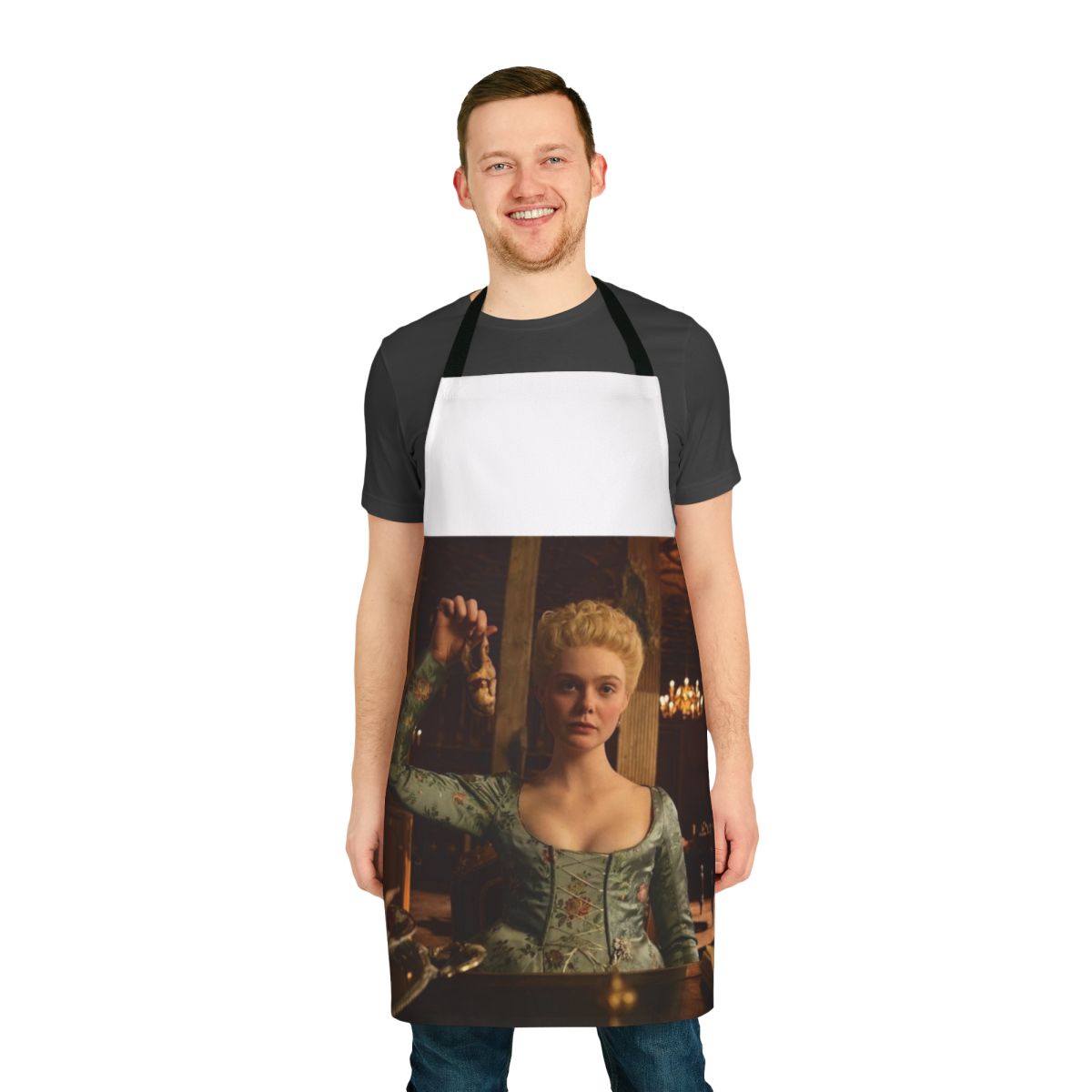 Hulu-Inspired Apron with Elegant Design