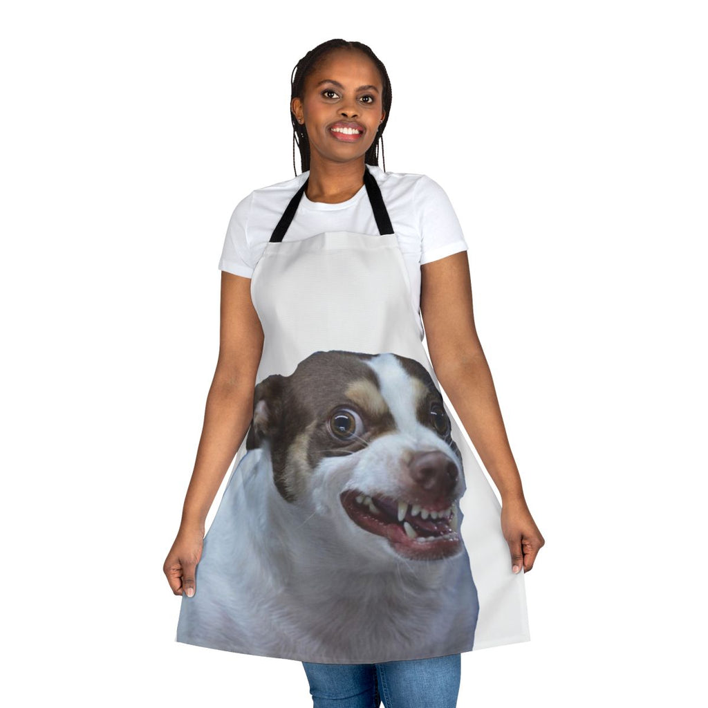 Chihuahua Apron featuring a funny Mr Bubz dog meme design