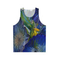 Chihuly-inspired abstract glass unisex tank top