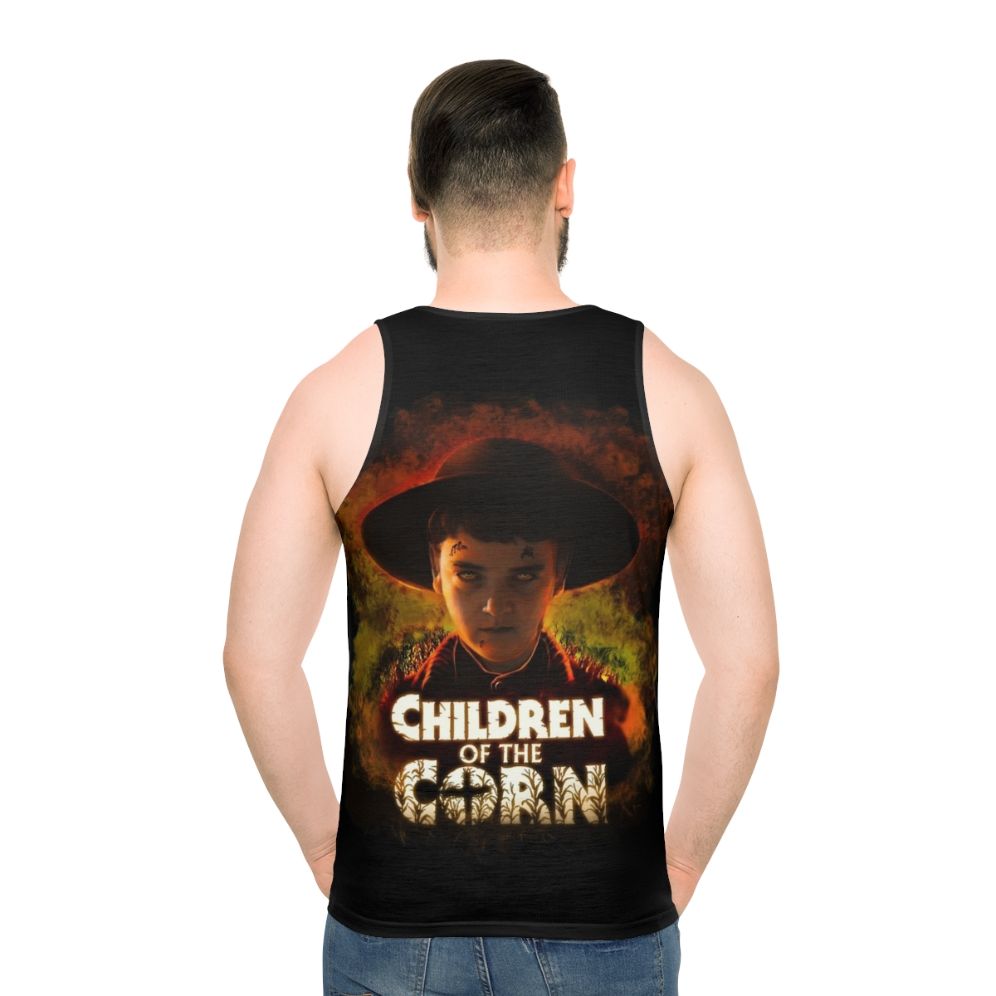 "Children of the Corn" unisex tank top for horror movie fans