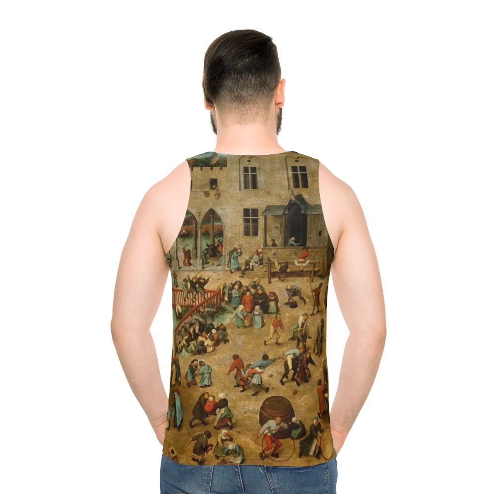 Children's Games by Pieter Bruegel the Elder Unisex Tank Top