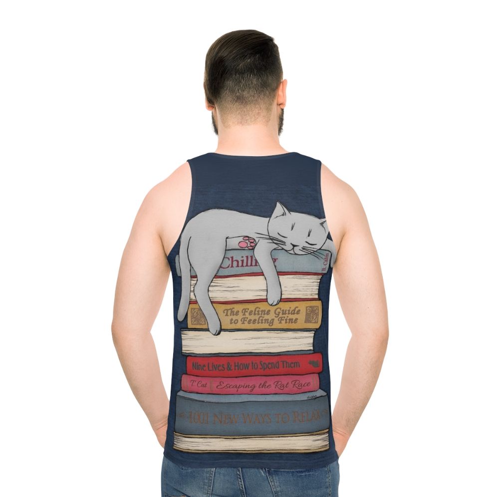 Chill Like a Cat Unisex Tank Top