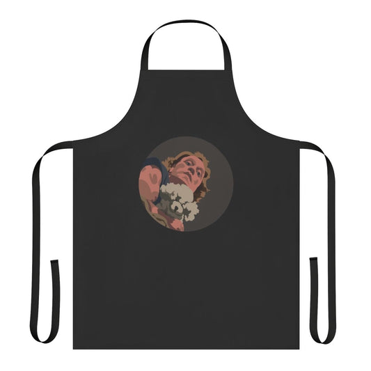 Chilling horror movie inspired apron with Hannibal Lecter quote