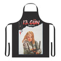 Friday the 13th-inspired kitchen apron featuring Jason Voorhees' iconic mask