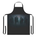 A dark and creepy zombie-themed apron for the macabre cook