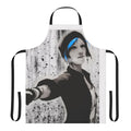 Chloe Price inspired apron featuring characters and imagery from the video game Life Is Strange