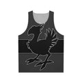 Chocobo Black Unisex Fantasy Game Tank Top