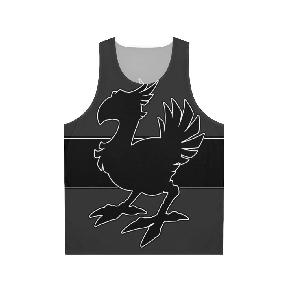 Chocobo Black Unisex Fantasy Game Tank Top