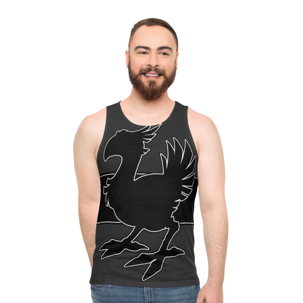 Chocobo Black Unisex Fantasy Game Tank Top