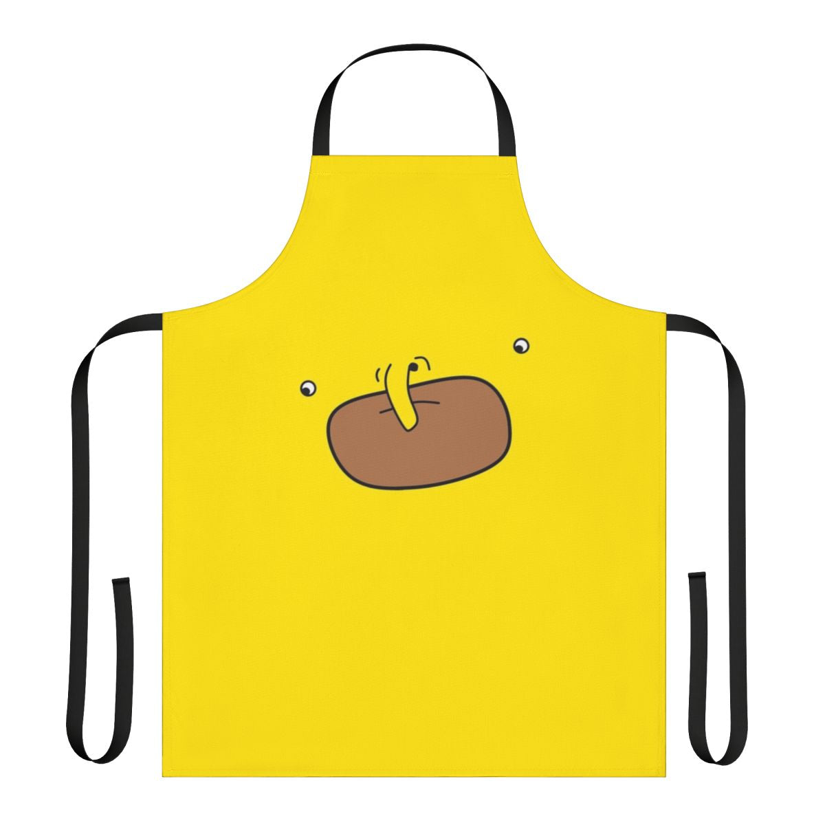 Choomah-themed face apron with characters from The Big Lez Show