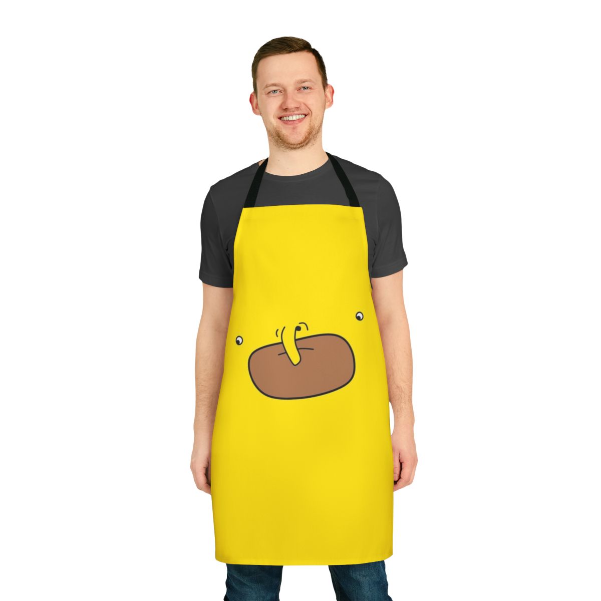 Choomah-themed face apron with characters from The Big Lez Show