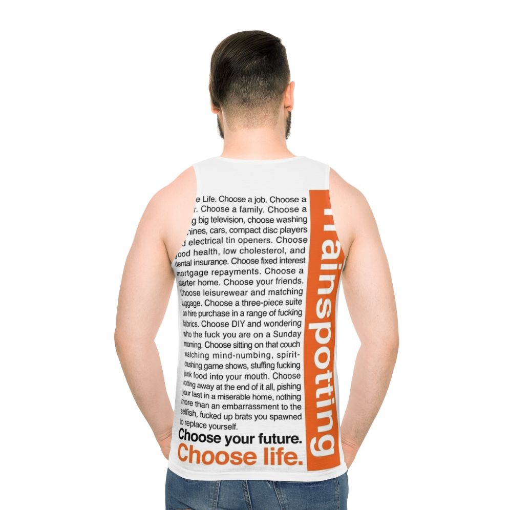 Choose Life Unisex Tank Top - Trainspotting Movie Inspired