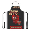 Chop Suey-inspired horror music apron featuring bold, graphic design