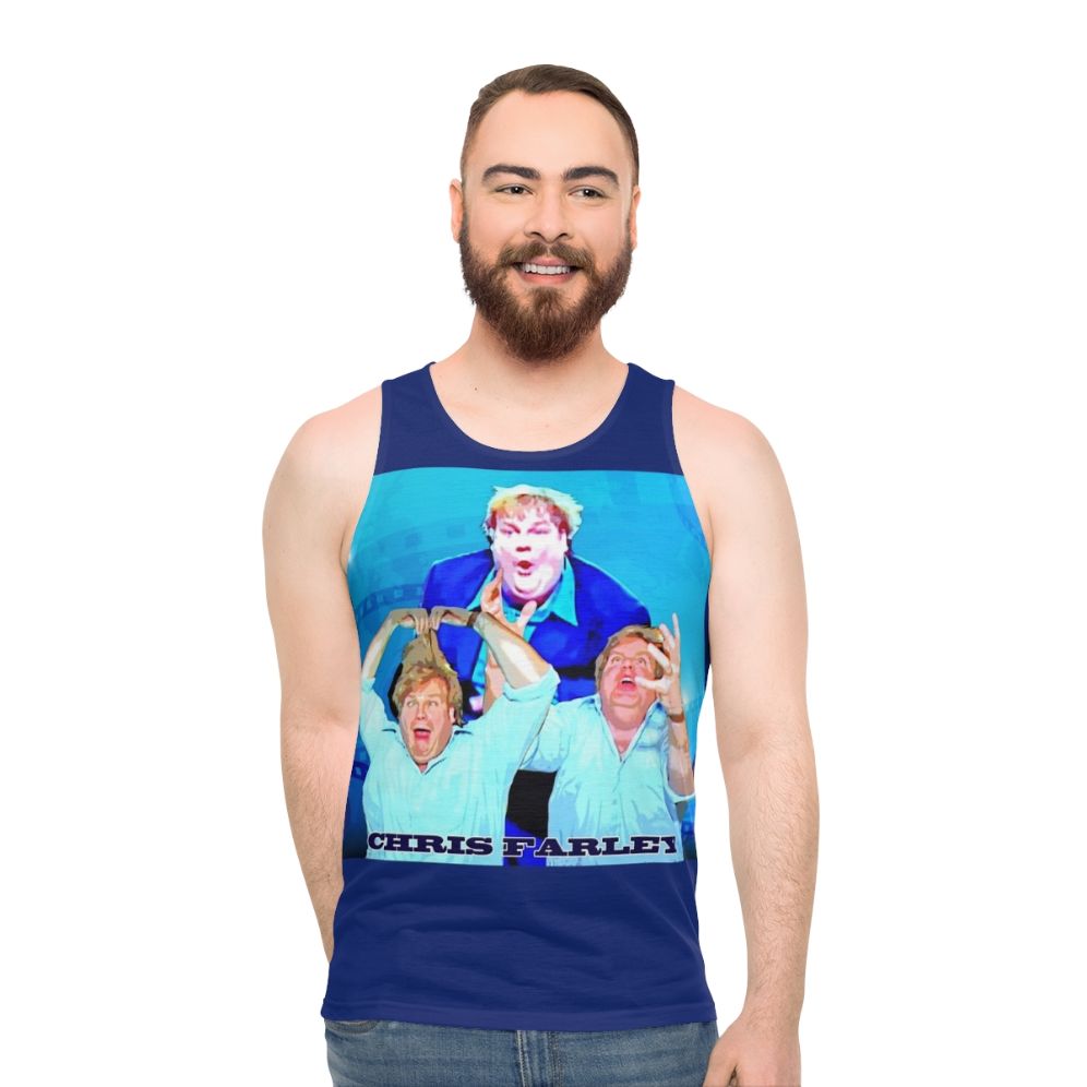 Chris Farley 90s Comedy Tank Top