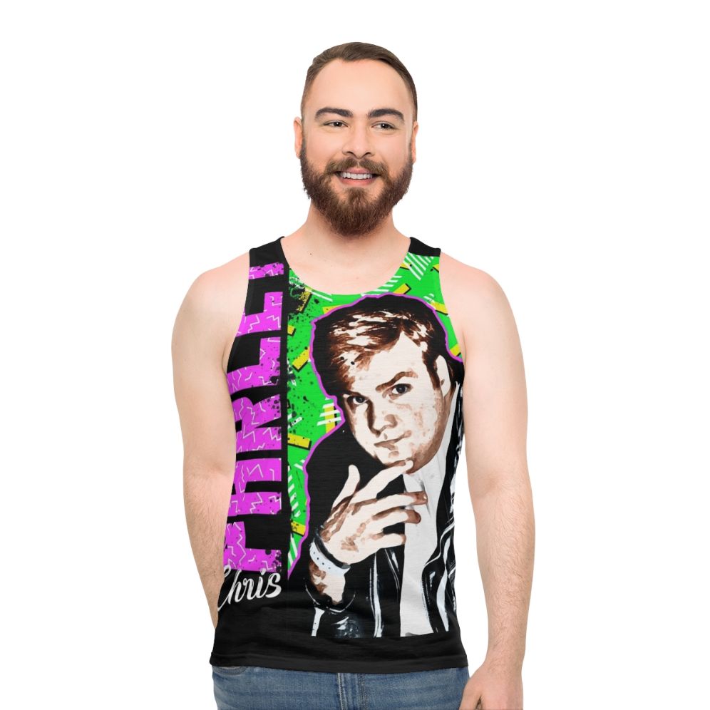 Chris Farley 90s Graphic Unisex Tank Top