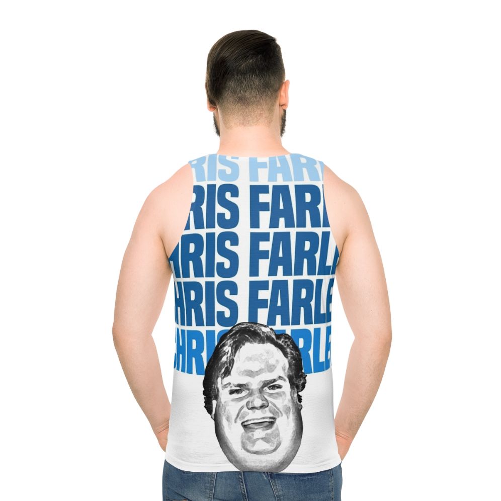 Chris Farley 90s Nostalgia Graphic Unisex Tank Top
