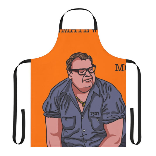 Chris Farley inspired Scared Straight themed apron