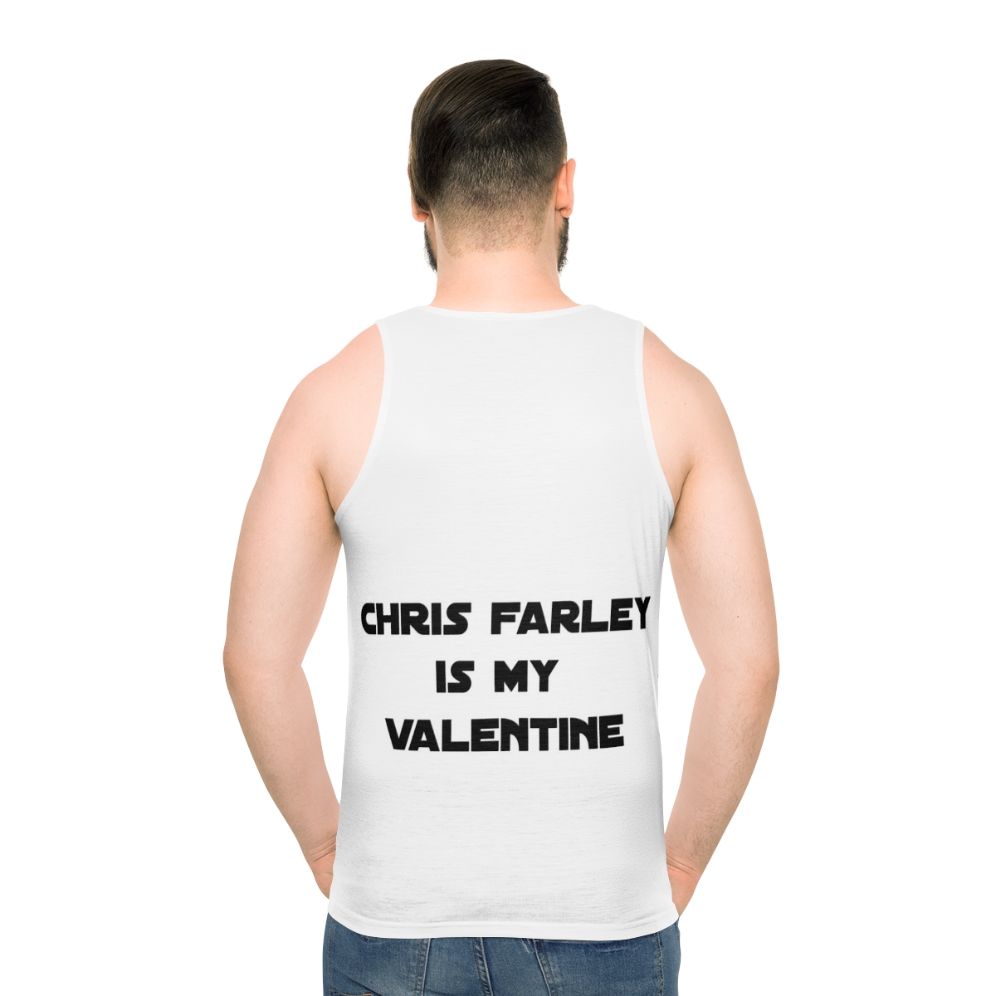 Unisex Chris Farley "Is My Valentine" Tank Top
