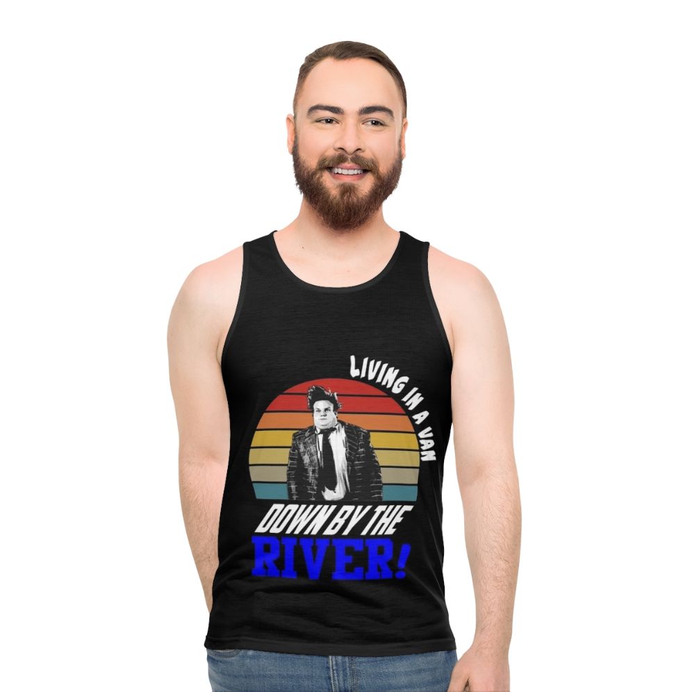 Chris Farley Matt Foley Nostalgia 90s Graphic Unisex Tank Top