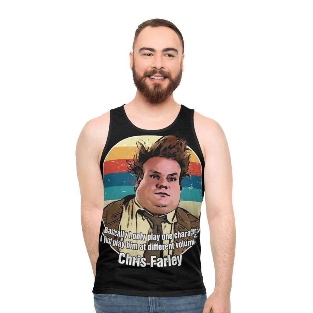 Chris Farley Motivational Speaker Unisex Tank Top