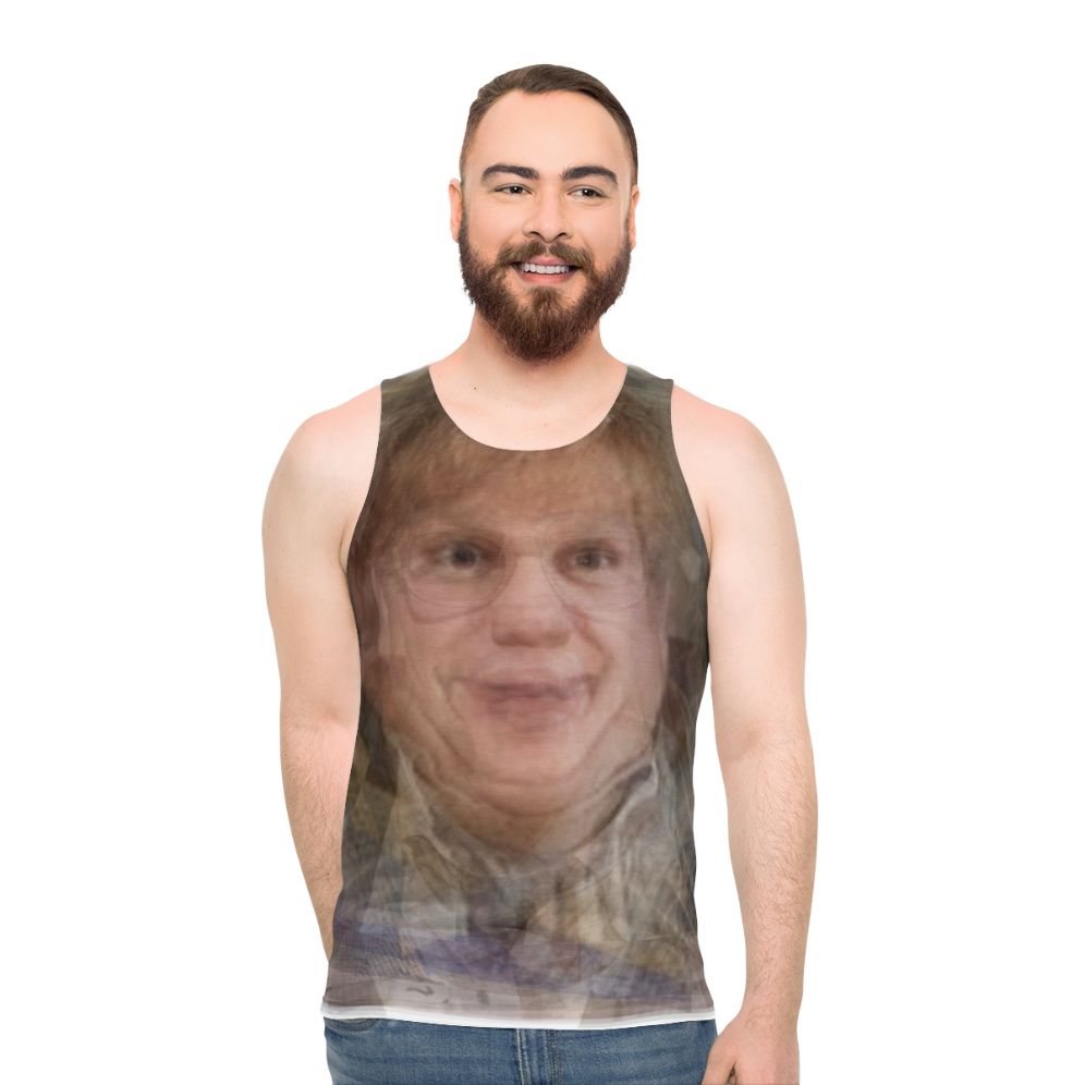 Chris Farley Portrait Unisex Tank Top