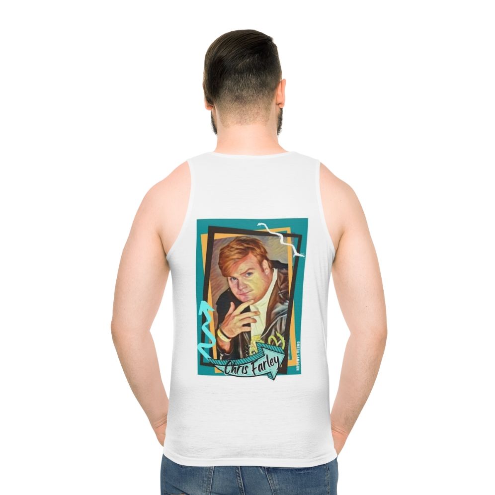 Retro Chris Farley unisex tank top