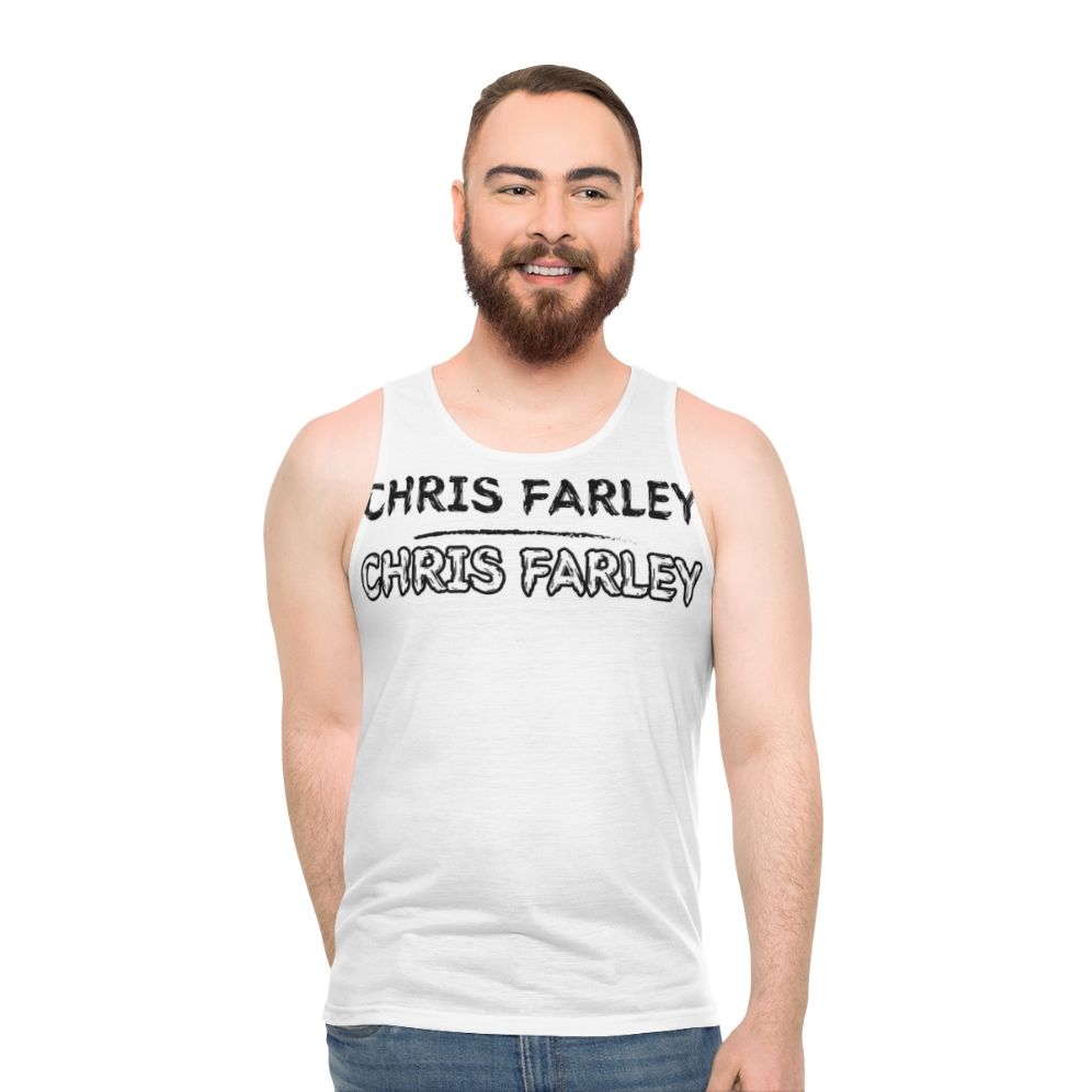 Chris Farley Unisex Comedy Movie Tank Top