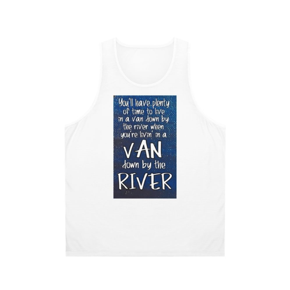 Chris Farley Van Down By The River Unisex Tank Top