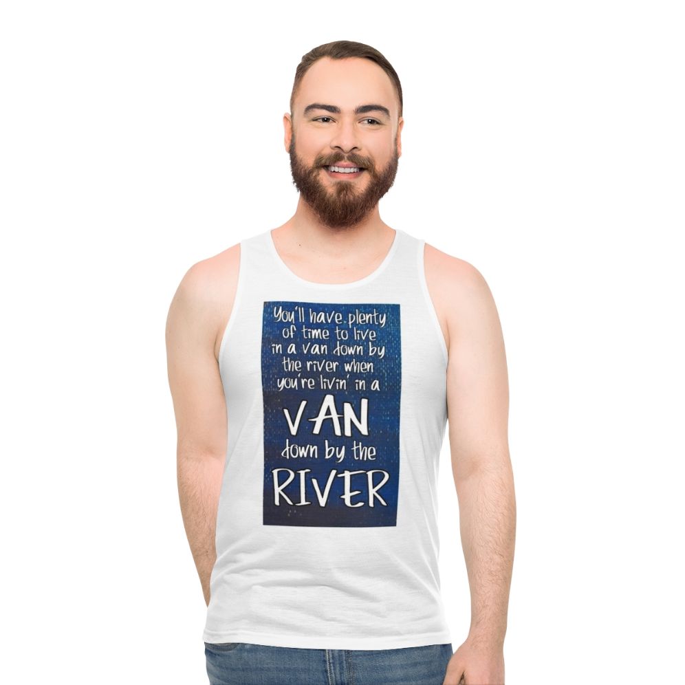 Chris Farley Van Down By The River Unisex Tank Top