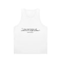 Chris Farley Motivational Weight Problem Quote Tank Top