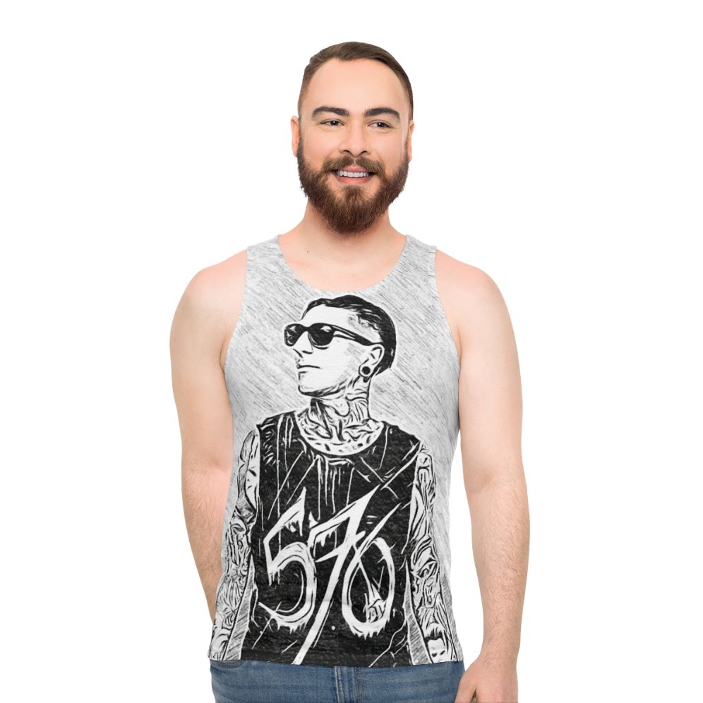 Chris Motionless MIW Unisex Band Tank Top