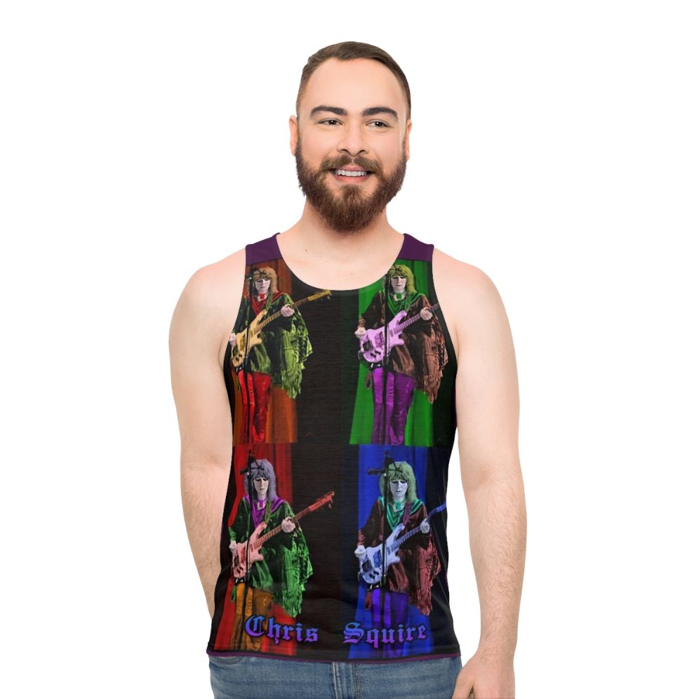 Chris Squire's Yes Band Progressive Rock 70s Unisex Tank Top