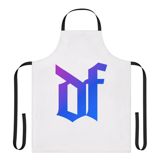 "Christian Apologetics Apron featuring the Defensio Fidei design"