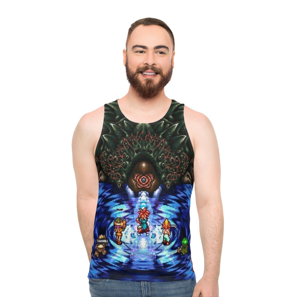Chrono Trigger Lavos Battle Unisex Tank Top