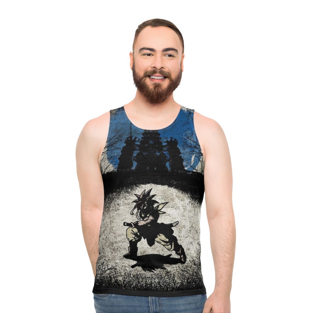 Chrono Trigger minimalist art unisex tank top