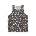 Chub gecko animal print unisex tank top