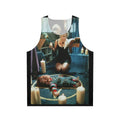 Chucky and Tiffany horror movie unisex tank top