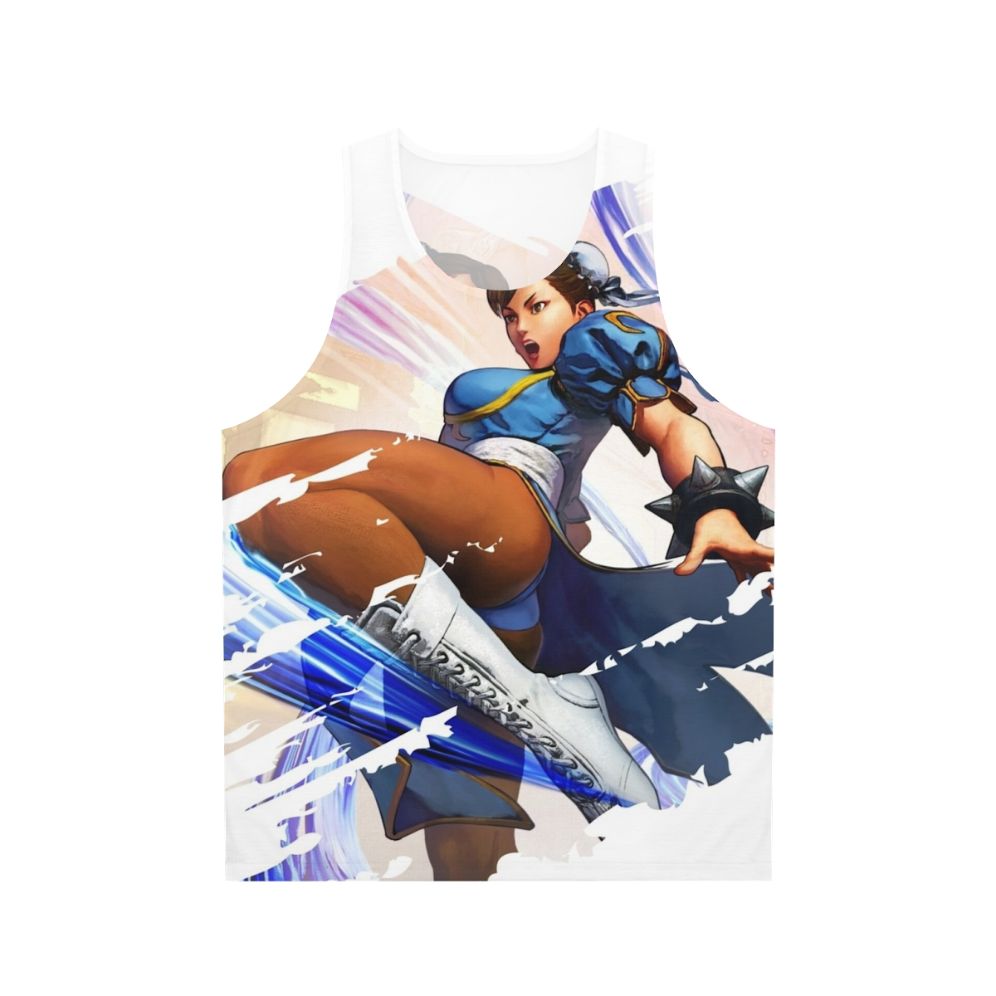 Chun Li Unisex Arcade Game Tank Top