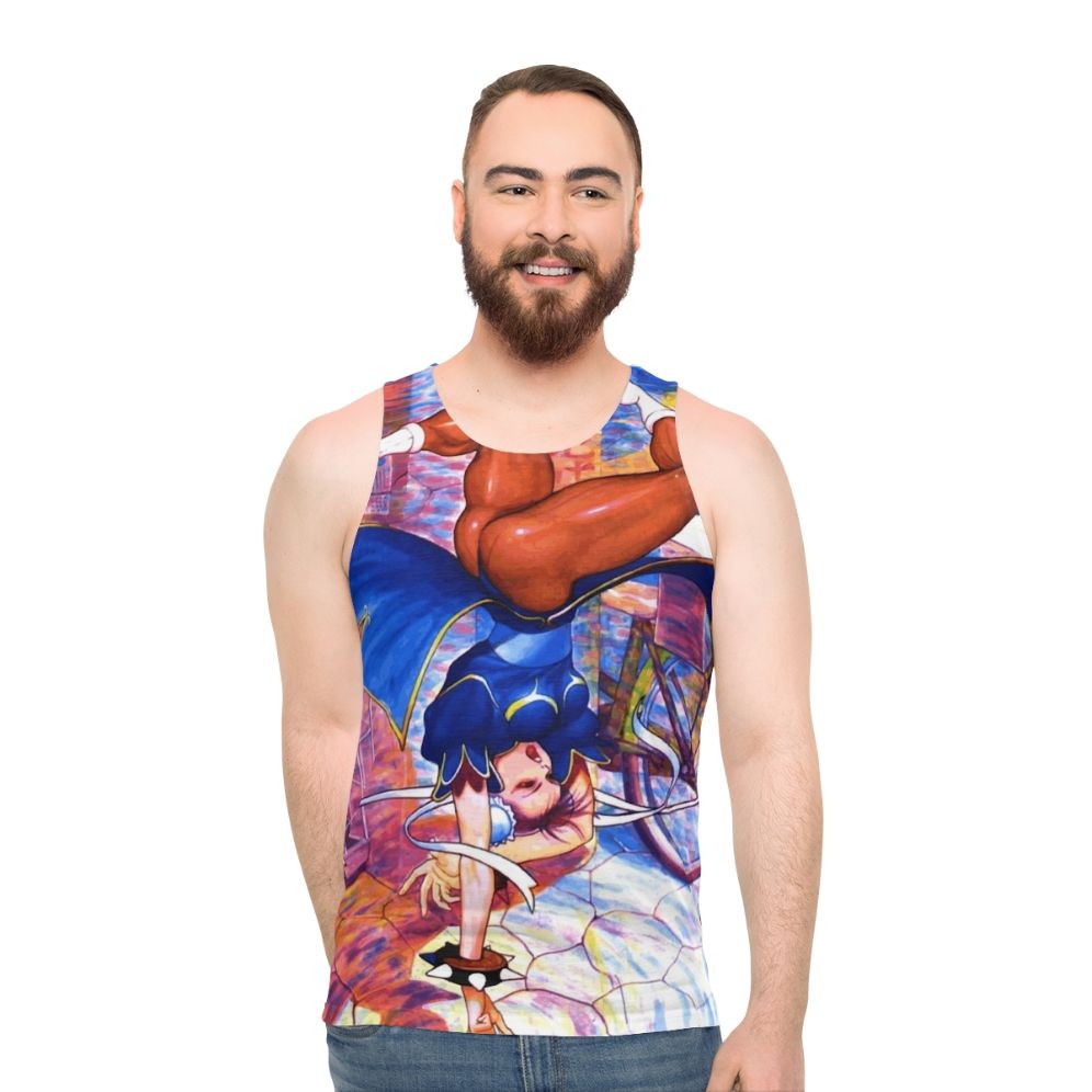 Chun Li Inspired Unisex Tank Top