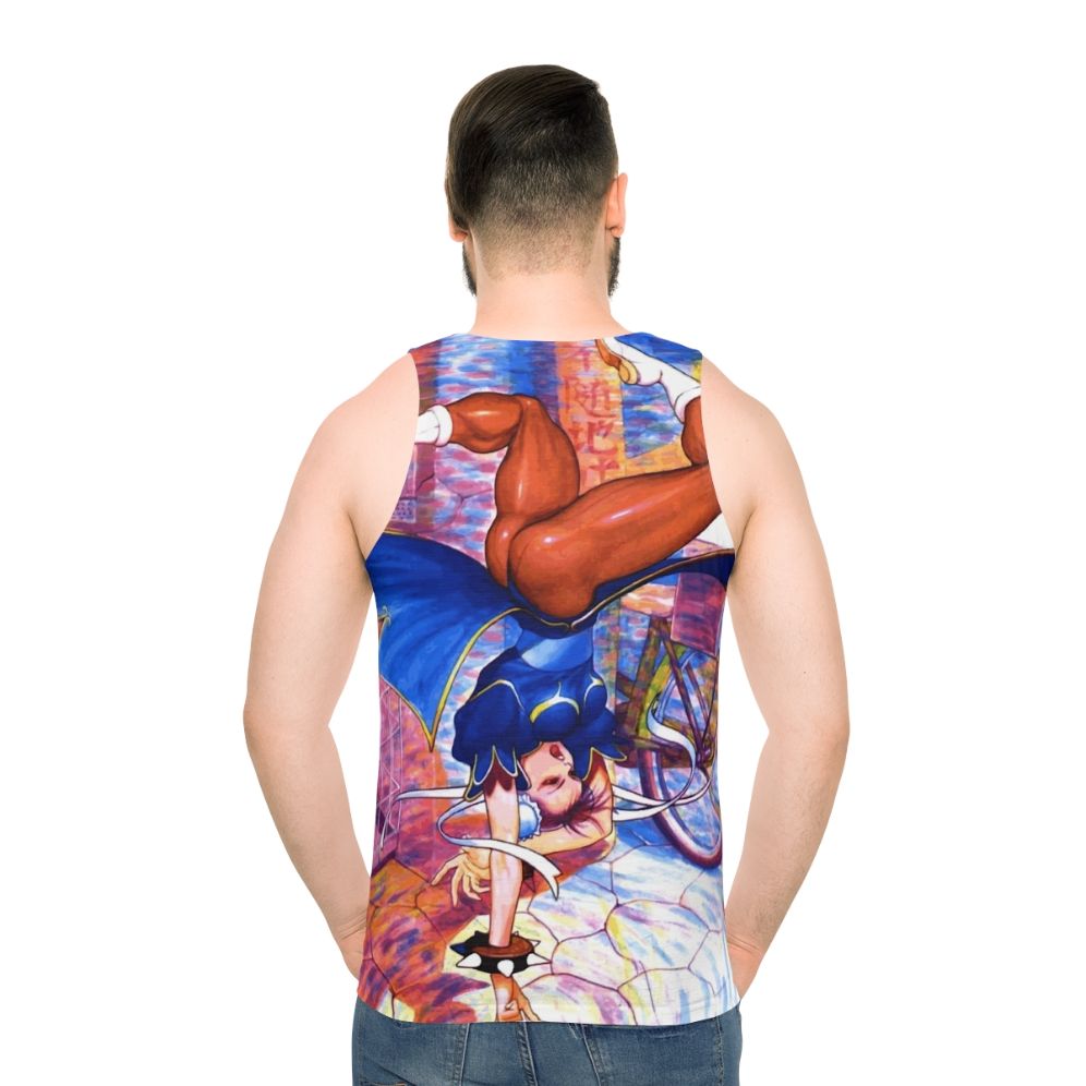Chun Li Inspired Unisex Tank Top