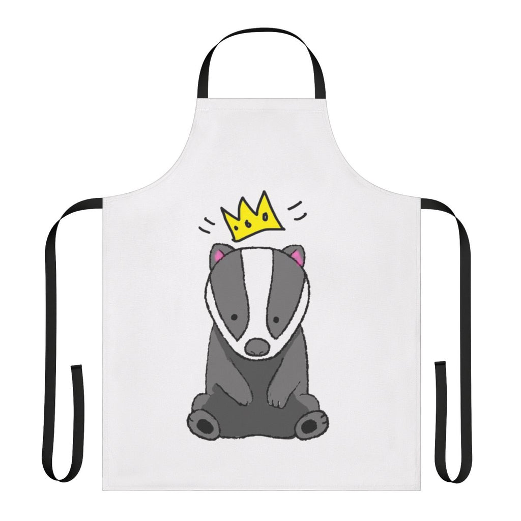 Chunt-inspired badger shapeshifter apron featuring the character from the Hello from the Magic Tavern podcast